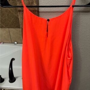 Vince Camuto Vibrant Orange Blouse